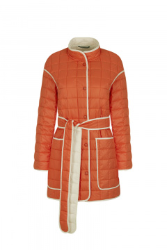 Куртка Elema 4-12494-1-164 коралл/молоко - фото 1