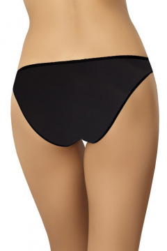 Черные хлопковые трусы-слип из эластичного полотна Teyli 130 черный - фото 2