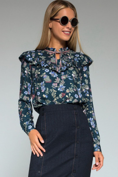 LaVeLa L50057 синий/принт_цветы