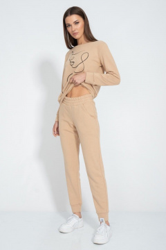 Костюм брюк и свитшота спортивный на каждый день Kivviwear 40484051.22 - фото 5