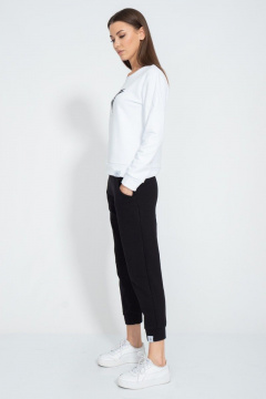 Свитшот с логотипом BALANCE укороченный из футера Kivviwear 4078.32 - фото 4