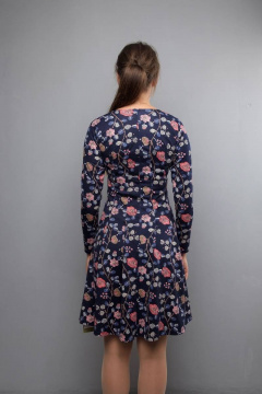 Платье приталенного силуэта с рельефами и декором Mita ЖМ691 - фото 4