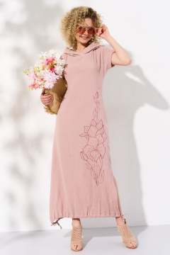 Летнее повседневное платье из хлопка Euromoda 425 - фото 2