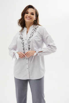 Блуза MALI 623-044 серый - фото 5