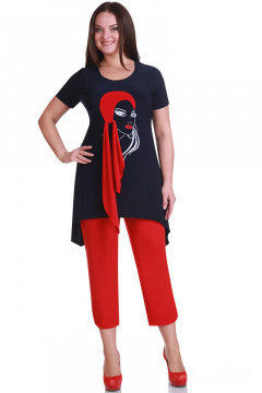 Andrea Style 1111 синий+красный