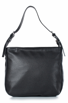 Экокожаная сумка на одно отделение с ручкой-ремнем Galanteya 45722.23с533к45 черный - фото 2