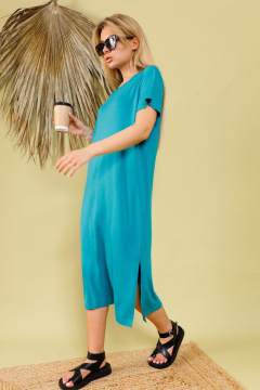 Платье NikVa 364-1 бирюза - фото 2
