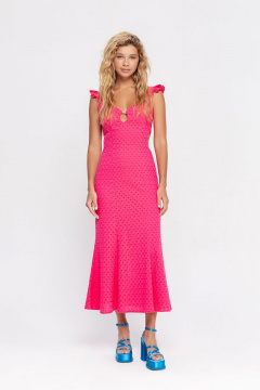 Платье PiRS 4580 розовый - фото 1