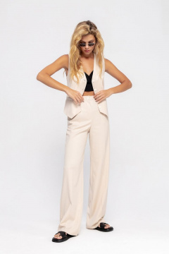 Брюки, жилет PiRS 4666 светло-бежевый - фото 3