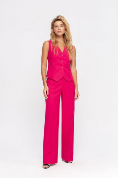 Брюки, жилет PiRS 4666 розовый - фото 2