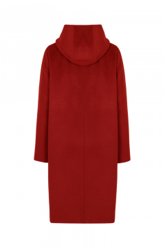 Пальто Elema 1-91-170 красный - фото 3