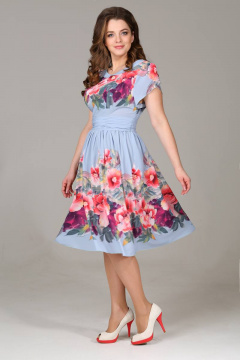 Асолия 2324 серо-голубой