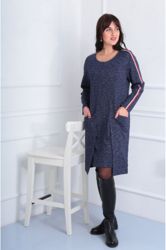 Платье с рельефами и функциональными карманами VIA-Mod 436 - фото 4