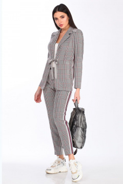 DOGGI 2662 серый+красный