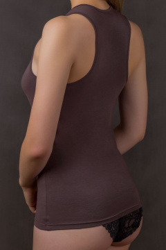 Майка из хлопка с регланом и коротким рукавом Круглогодичная Verally 309-3 цветной - фото 2