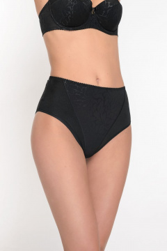 Трусы высокие из эластичного кружева с кружевными вставками Milady 218 3.34 - фото 1