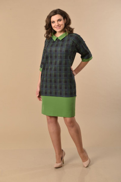 Lady Style Classic 1259 синий-зеленый
