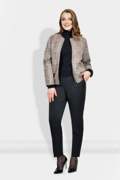 Бомбер демисезонный на флисе с прорезными карманами Fortuna ШЖ 1653 - фото 1