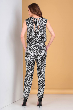 Летний комбинезон из текстиля с длинными штанами Liona Style 735 - фото 2