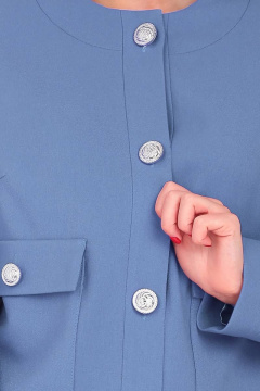 Брюки, жакет DOGGI 2900 небесный - фото 4