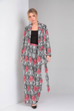 Брюки, жакет DOGGI 2902 принт - фото 1