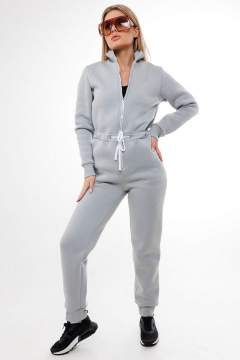 Комбинезон приталенный из футера с начесом для активного отдыха GO F6001/29-01.164-170 - фото 2