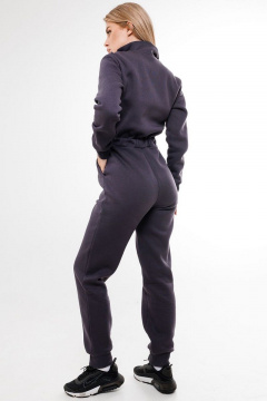 Комбинезон приталенный из футера с начесом на каждый день GO F6001/30-03.164-170 - фото 3