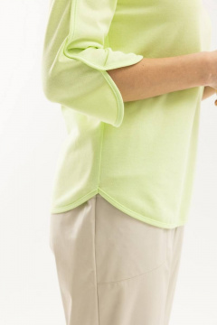 Летний яркий зеленый джемпер с фигурным низом Femme & Devur 30824 1.15F(170) - фото 3