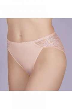Трусы кружевные из эластичного полотна для ежедневного комфорта Verally 1038-4 грейс - фото 1