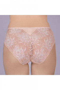Трусы кружевные из эластичного полотна для ежедневного комфорта Verally 1038-4 грейс - фото 3