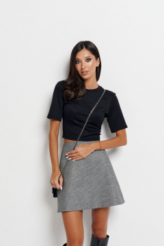 Деловая юбка из костюмной ткани с потайной молнией ANNETE A452 - фото 1