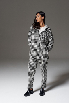 Комплект рубашка и брюки с геометрическим принтом ANNETE A4161 - фото 3