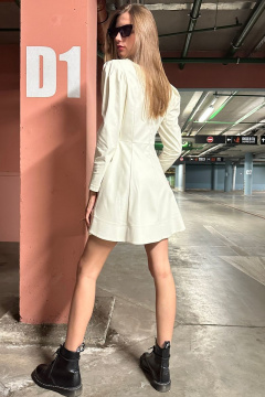 Платье DAVYDOV 6076 молочный - фото 5