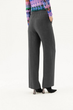 Широкие брюки на резинке с удлинением ног в стиле деловой одежды Femme & Devur 90006 1.4F(164) - фото 4