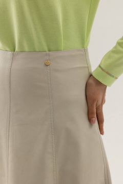 Экокожаная юбка-карандаш на подкладке и с застежкой сзади Femme & Devur 60235 1.2F(170) - фото 5