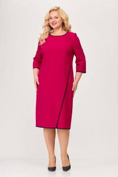 Платье прямая модель из плательной ткани с поясом Jurimex 2945-2 - фото 3