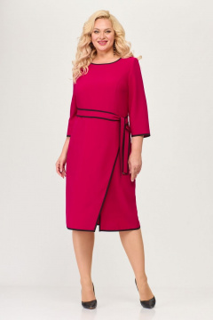 Платье прямая модель из плательной ткани с поясом Jurimex 2945-2 - фото 2