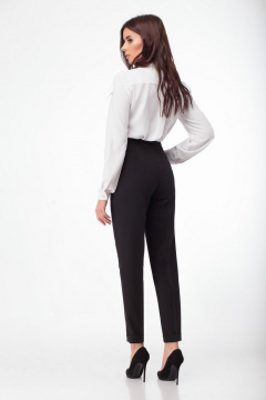Брюки Anelli 418 черный - фото 5
