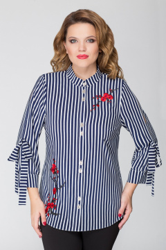 DaLi 5268 бело-син.полоска