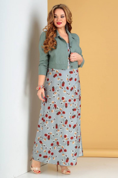 Liona Style 589 серо-зеленый