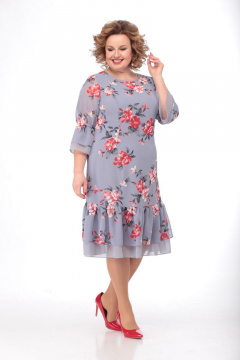 Кэтисбел 1474 серый+красный