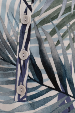 Летнее платье-сарафан в стиле на каждый день Панда 101580w голубой - фото 3