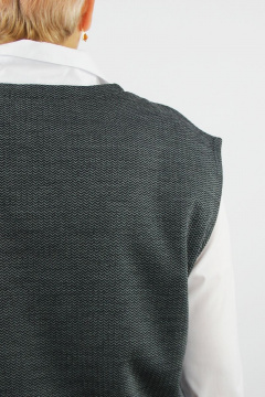 Брюки и джемпер комплект вязаное трикотаж шерсть Полесье С0188-23 3С3101-Д43 170 глубокий_черный - фото 3