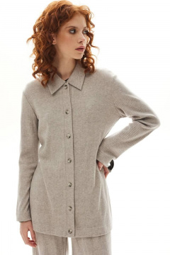 Блуза и брюки в демисезон из вискозы трикотажа Golden Valley 6563 серый - фото 2