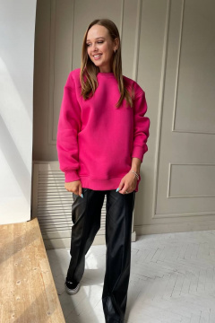 Демисезонный костюм из трикотажа и эко-кожи PUR PUR 11-140/2 - фото 1