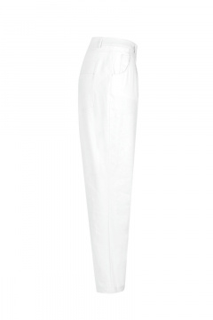 Брюки хлопковые в летний стиль Elema 3К-13083-1-170 белый - фото 2
