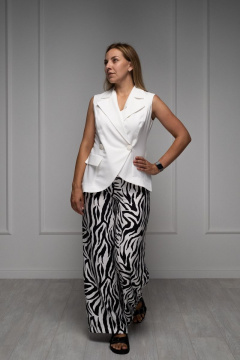 Beautiful&Free 3076 белый+зебра