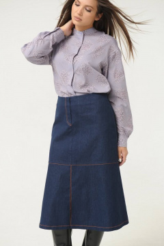 Юбка Ma Сherie 2014 темно-синий - фото 1