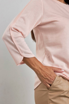 Джемпер женский яркий с фигурным низом и вырезом до локтя Femme & Devur 30824 1.44F(170) - фото 3