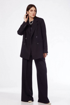 Брюки, жакет LLC М61 черный - фото 2